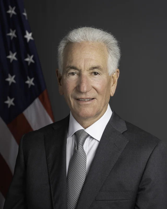 Charles Kushner in his official ambassadorial portrait